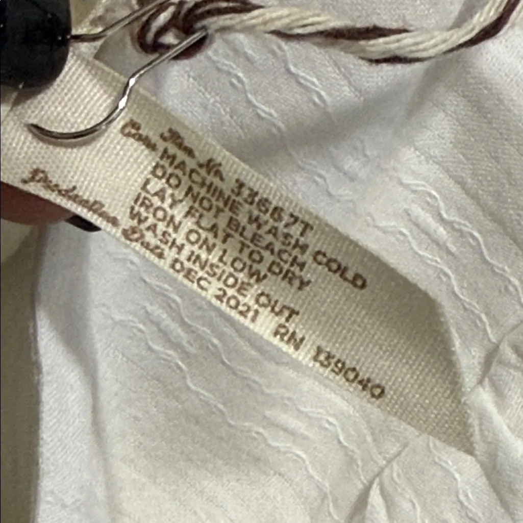 Matilda Jane Enchanted Garden Best-Dressed Embroidered Blouse large floral flaw - Image 12