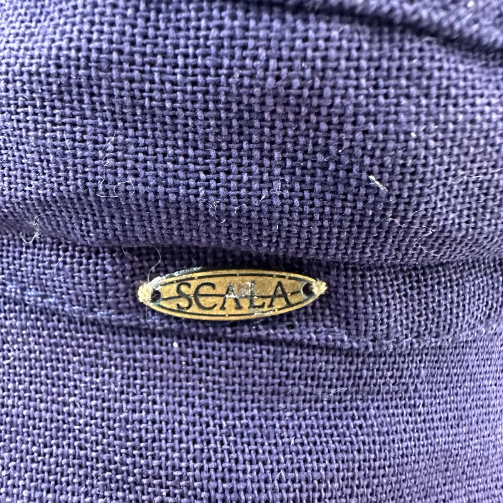 Scala Blue Cotton Sunhat‎ Wide Brim Packable Vacation - Image 6