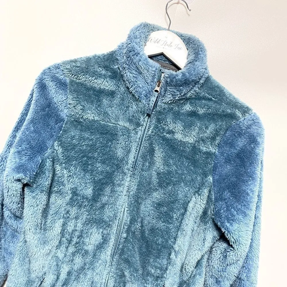 Blue Warm Cozy Fleece Zip Jacket - Image 4