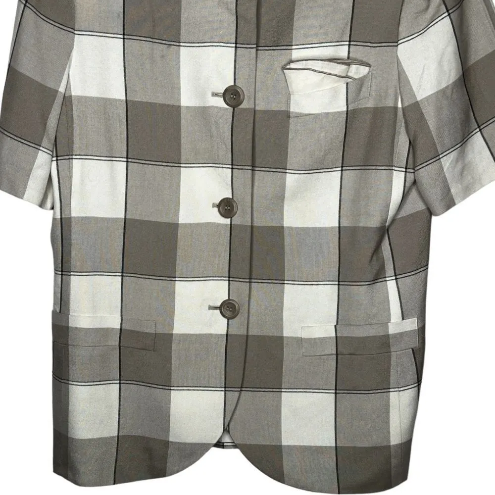 Vintage Le Suit Skirt Set‎ Tan Size 14 - Image 4