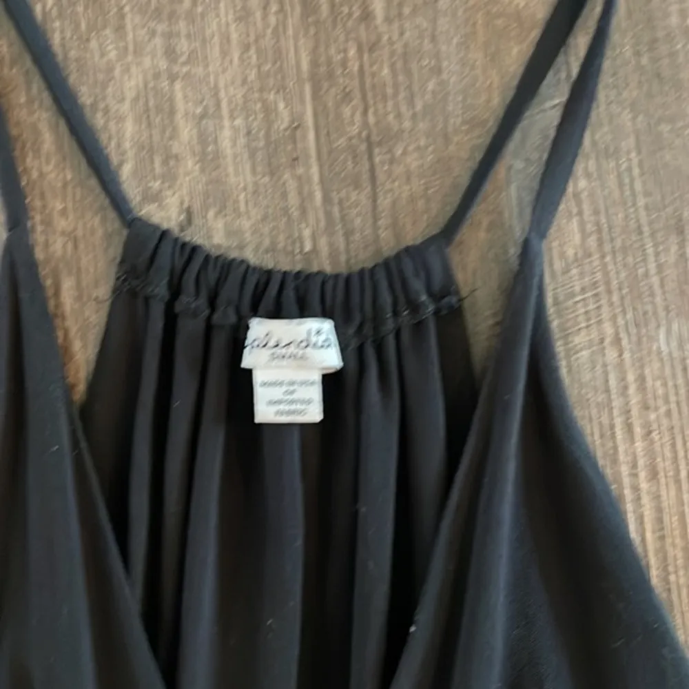 Splendid elastic drawstring waist tank jumpsuit with pockets - Image 3