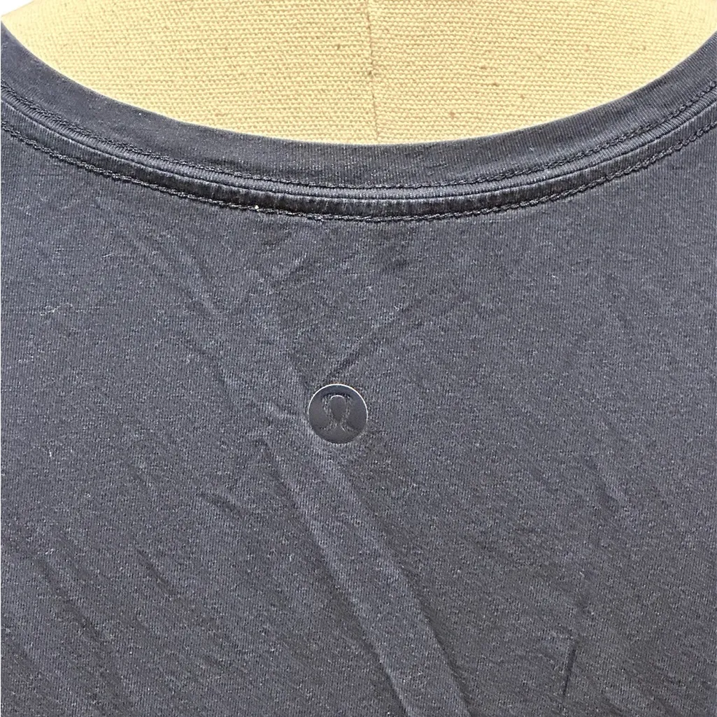 Lululemon Love Sleeveless Tank (This is Yoga) in Midnight Navy Women’s Sz Small Blue - Image 8