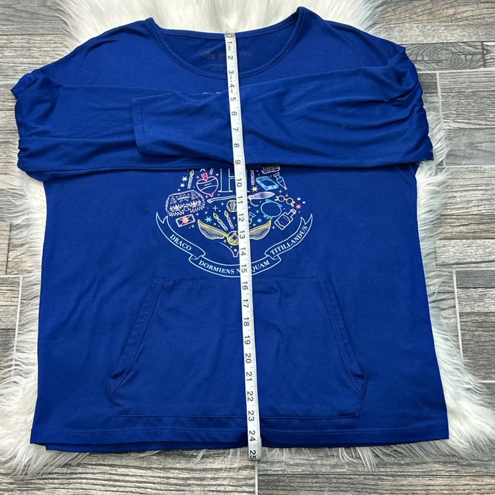 Harry Potter Hogwarts Long Sleeve Sleep Shirt - Image 6