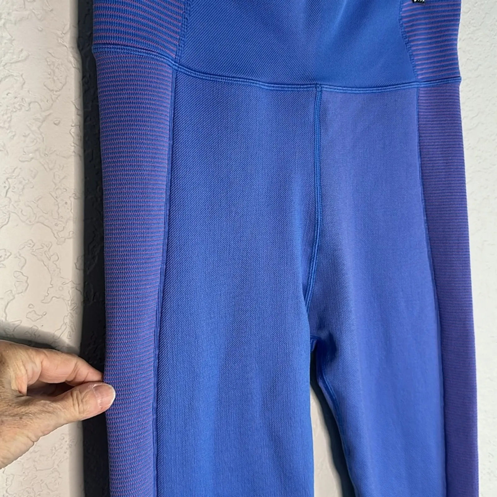 Offline Aerie Blue Purple High Waist Leggings Athletic Athleisure Loungewear XL - Image 3