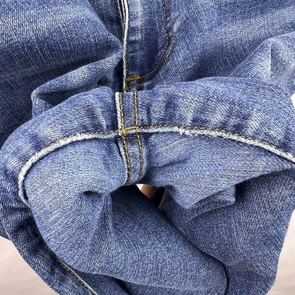 Kut from the Kloth Skinny Jeans Blue Mid Rise Stretch Denim Size 10 - Image 13