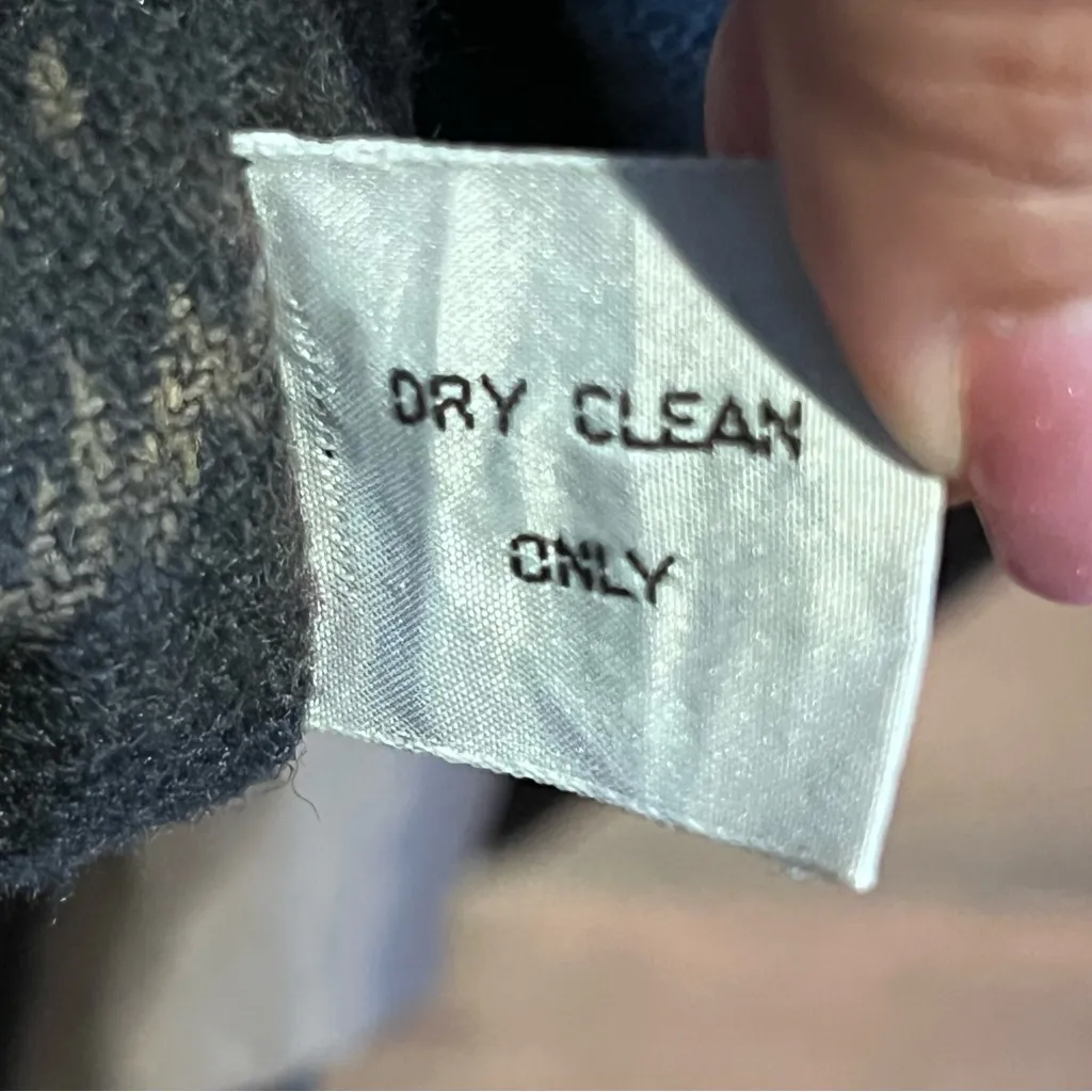 Vtg London Fog Classic Trench Coat 8 reg zipper plaid liner w/pockets wool blend - Image 4