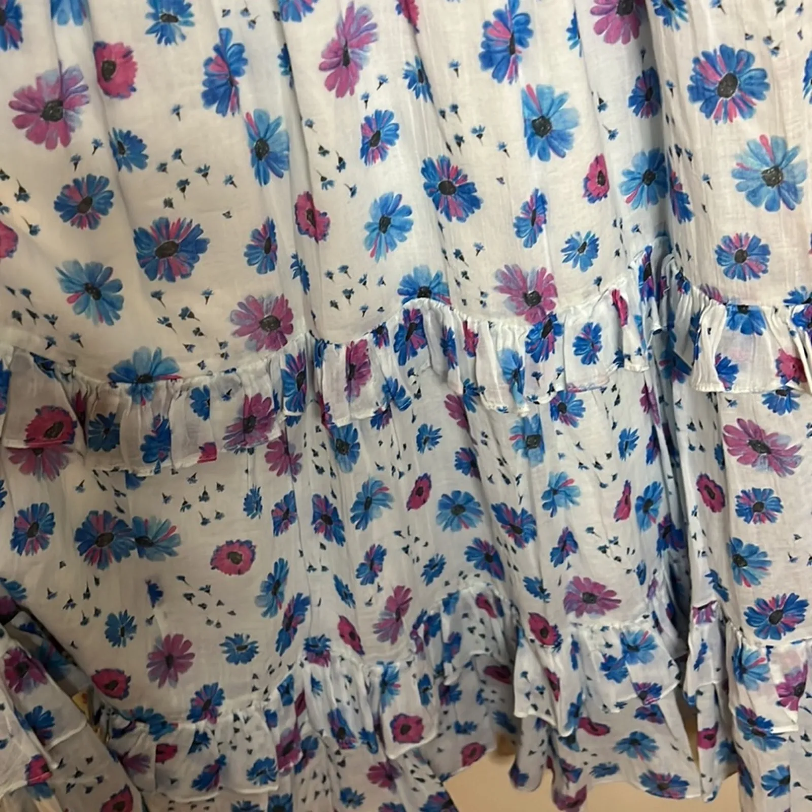 LoveShackFancy Miri Dress in Deep Cotton Candy Size XS - Image 8