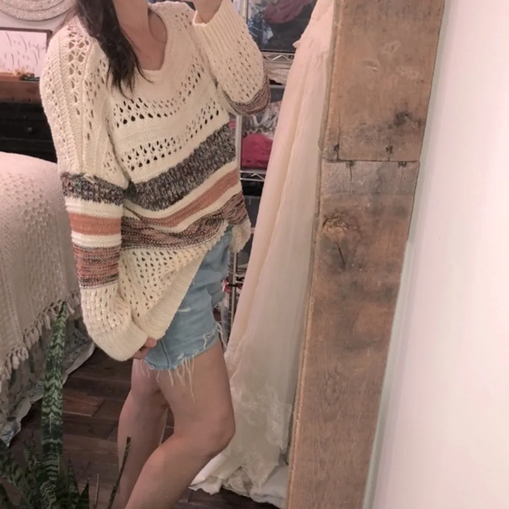 Ces Femme knit sweater size large - Image 4