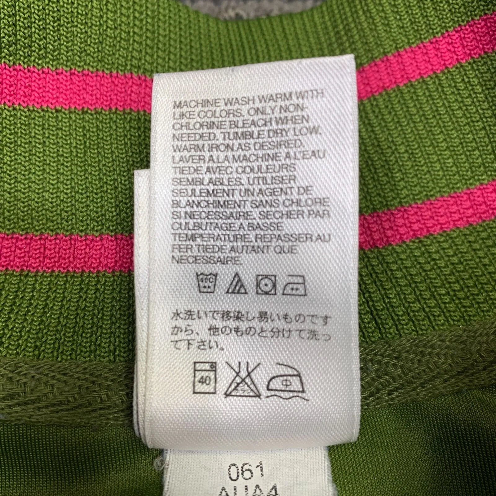 The North Face Womens A5 Series Retro Track Jacket Green and Pink Small - Image 16