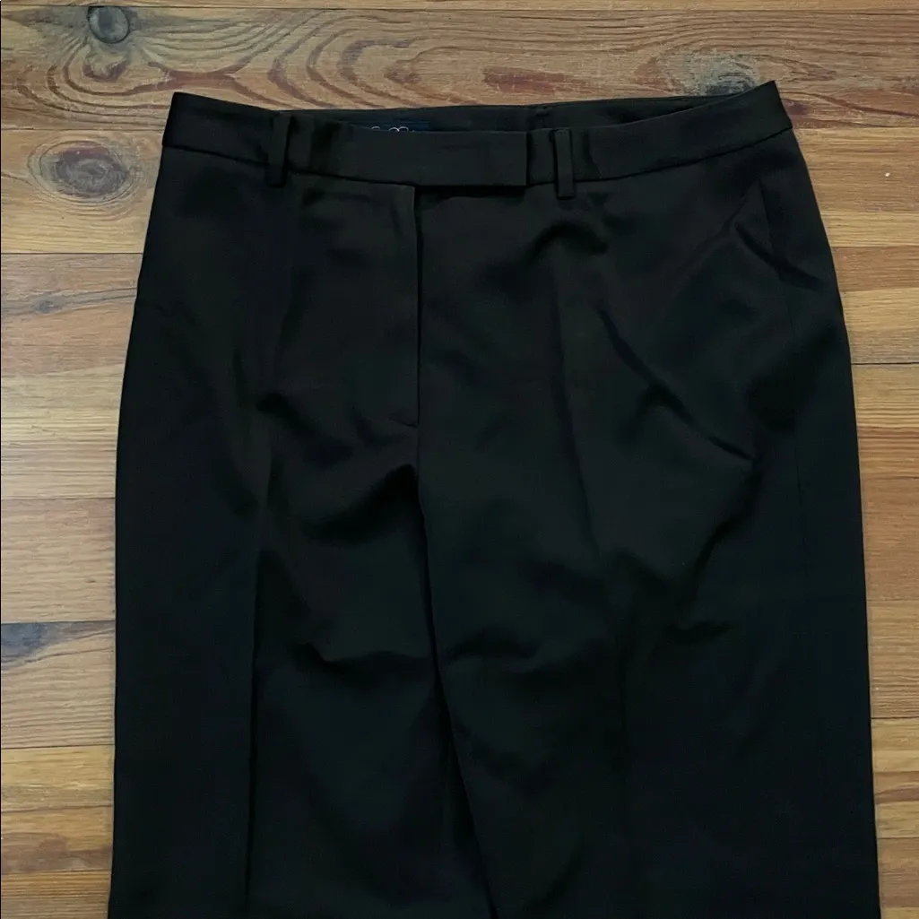 Brooks Brothers Black Wool Trousers Pants Womens Size 10 Career Classic - Image 11