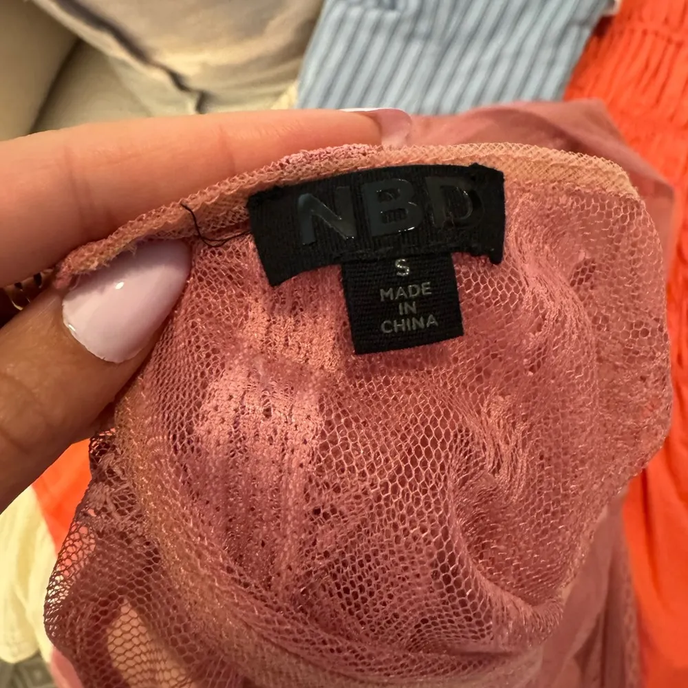 NBD pink mesh dress - Image 5