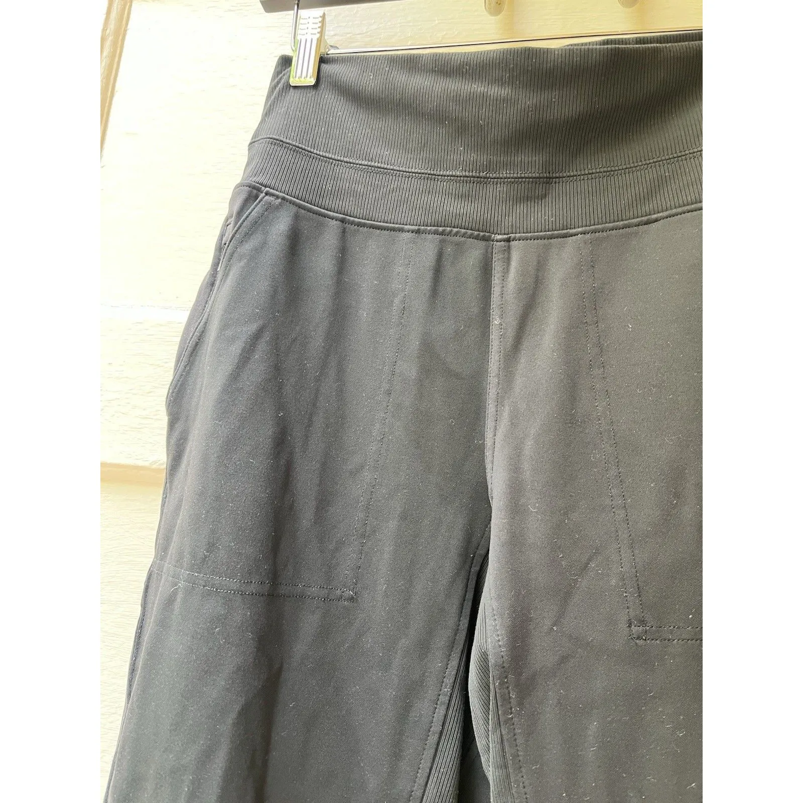 Athleta Venice High Rise Jogger Athletic Pants Gym Athleisure XS Black Color - Image 8