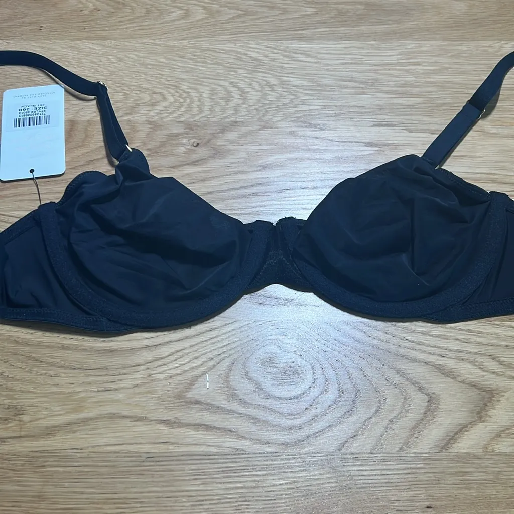 Lively Spacer Balconette Bra Black Mesh Size‎ 36B Adjustable Straps Underwire Size undefined - Image 10