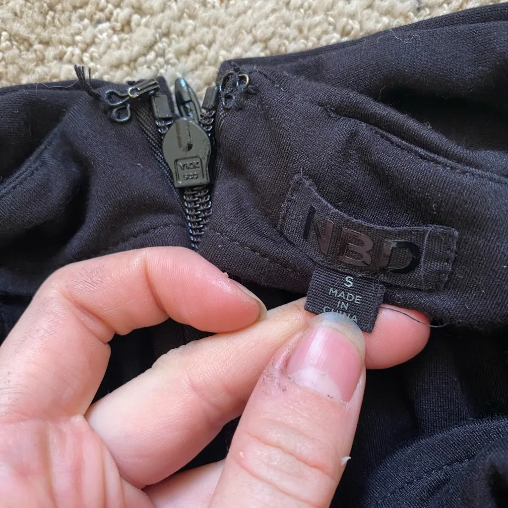 NBD  Revolve Celine pant black small - Image 3