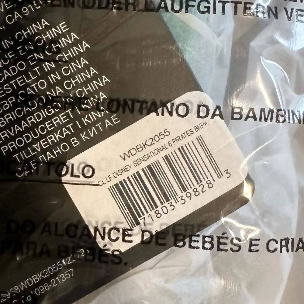 NWT Disney Loungefly Pirate Mickey and Friends All Over Print Mini Bag Backpack - Image 6