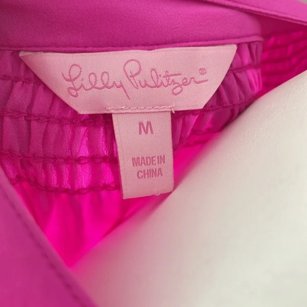 Lilly Pulitzer Turner mambo pink silk dress - Image 12