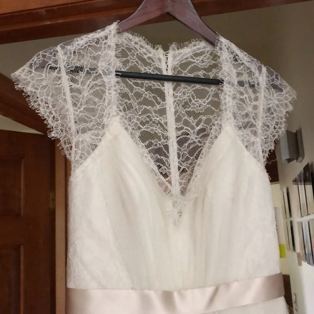 NWT Encore by Watters gown White Size 8 - Image 4