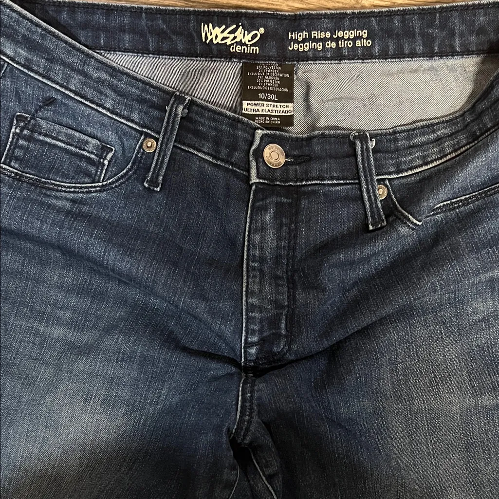 Mossimo Supply Co. Dark Blue Straight Leg Jeans Size undefined - Image 2