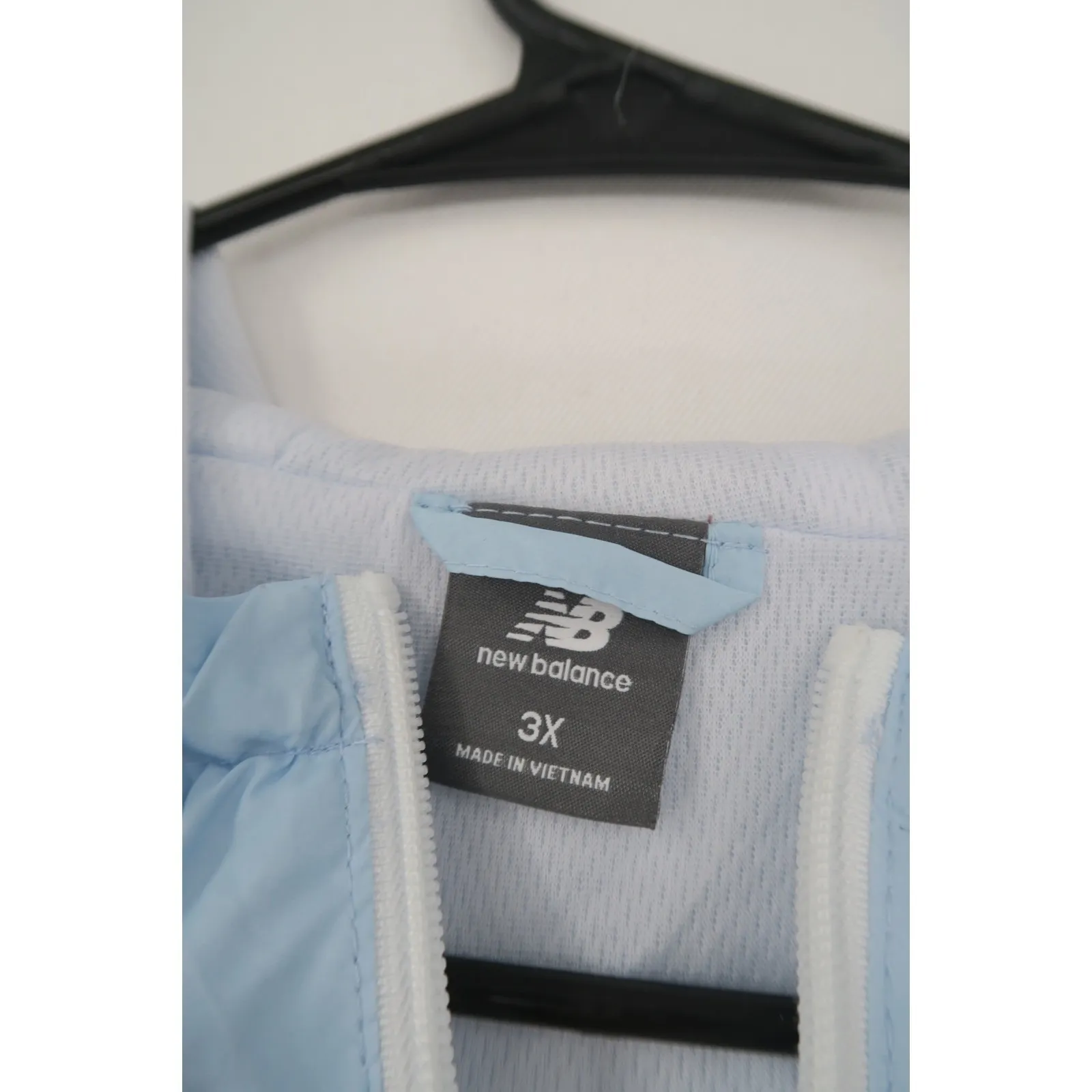 New Balance Women Colorblock Ombre Hooded Windbreaker Jacket Size 3X - Image 6