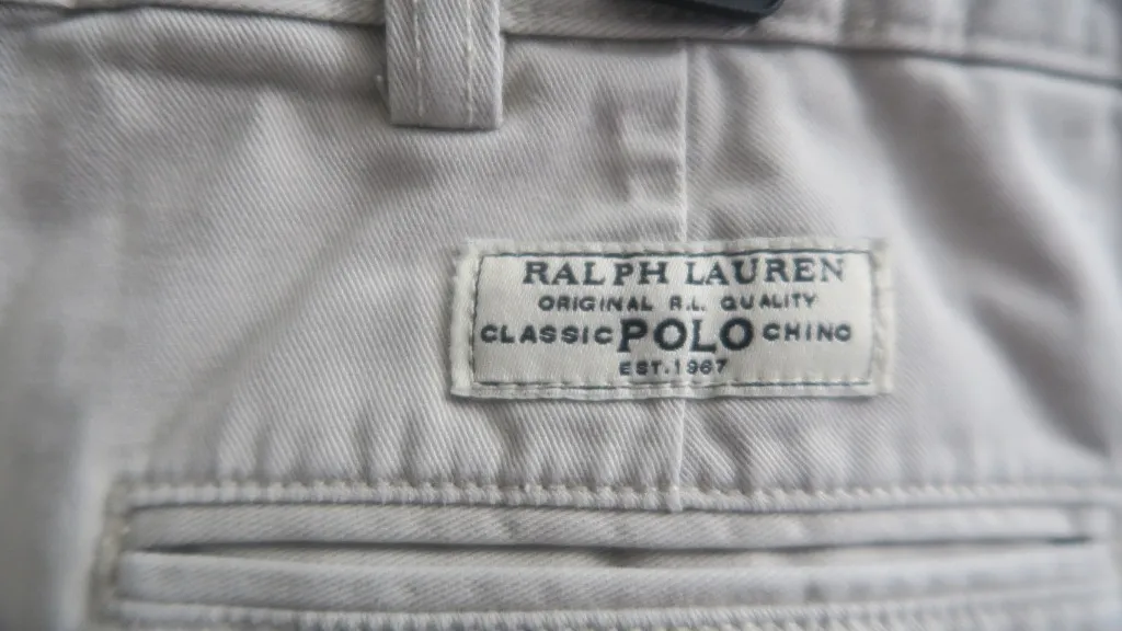 Polo Ralph Lauren tyler short men's chino in khaki beige size 40. - Image 8