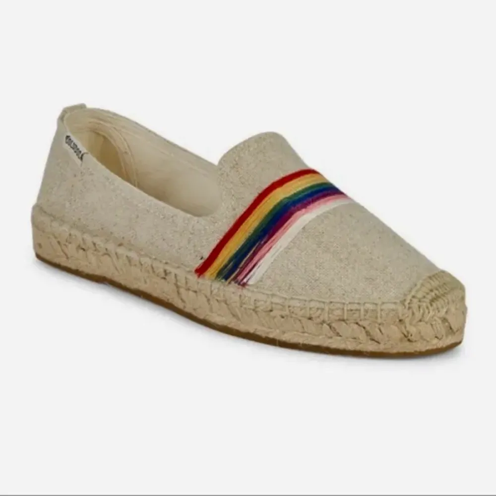 NWT Anthropologie/Soludos Traditional Handcrafted Rubber &Cotton Espadrilles - Image 4