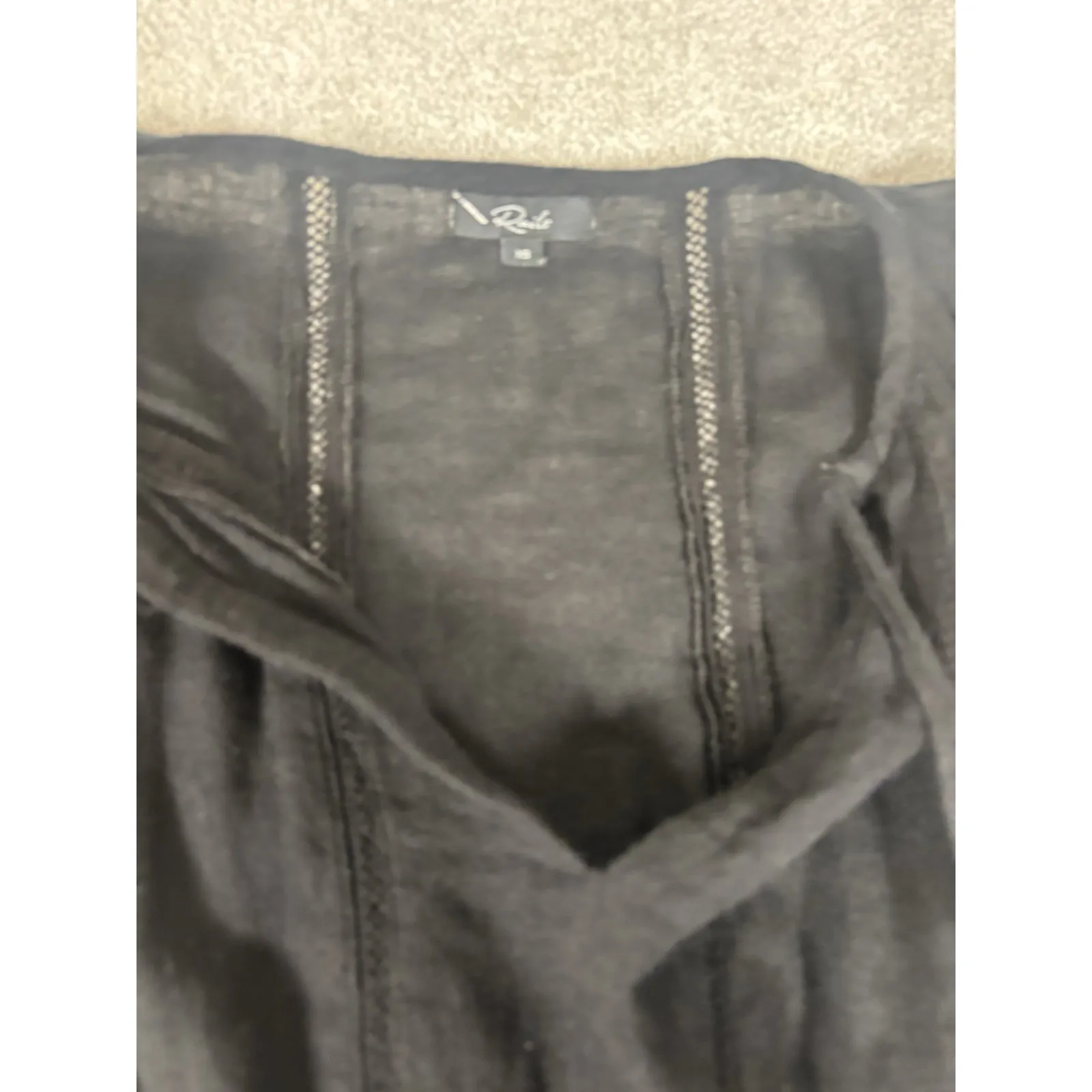 rails ashlyn black lace dress xs lined - Image 5