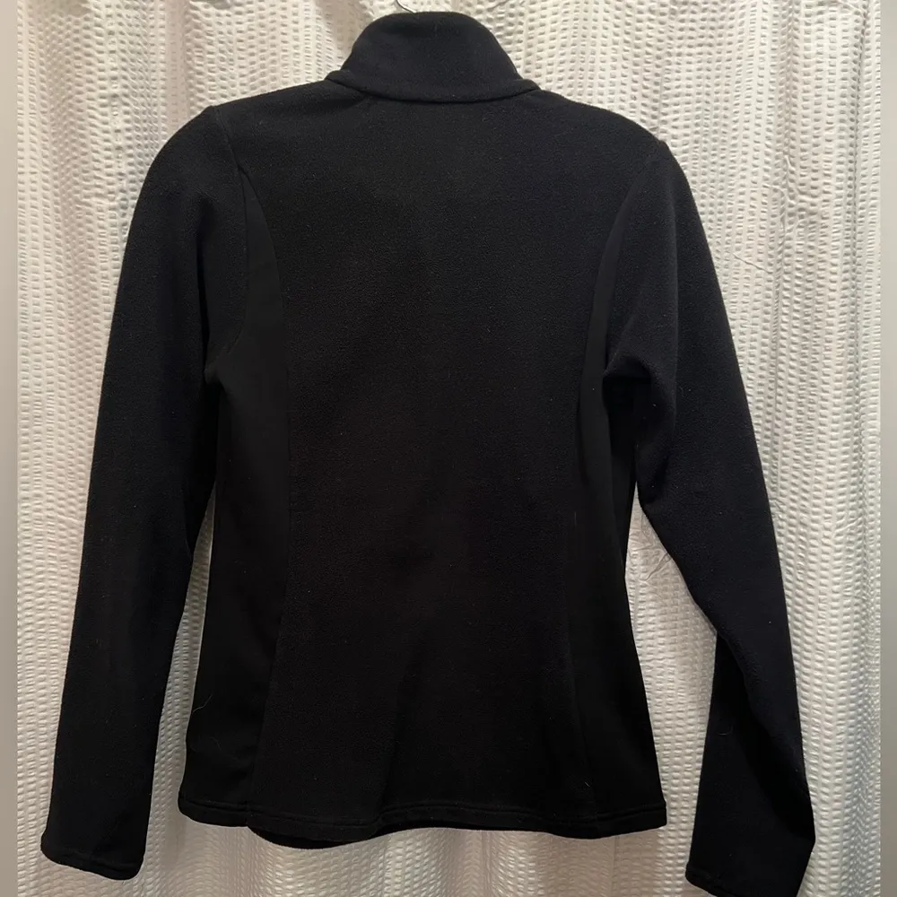 Columbia Titanium Fleece Pullover Jacket, Black, 1/2 zip, Omni-Shield, Size XS - Image 4