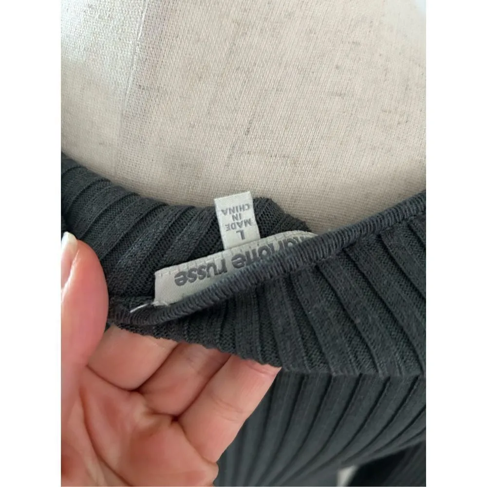 Charlottes russle green sweater dress size Large - Image 4