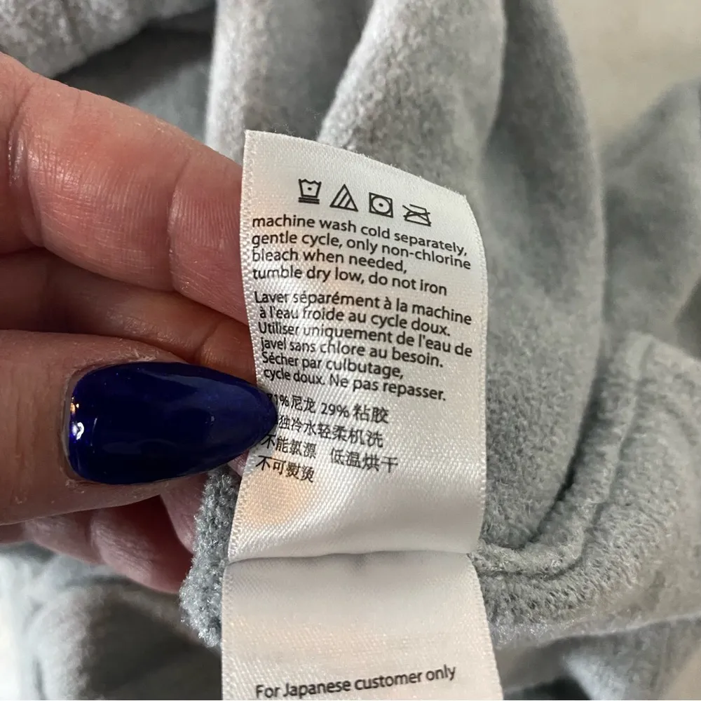 Barefoot Dreams CozyChic Ultra Lite Tie Front Top Large - Image 9