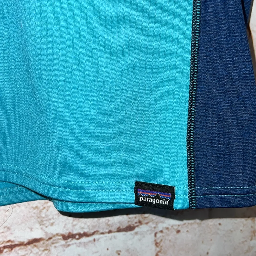 Patagonia Womens Medium Capilene Midweight Half Zip Baselayer Asia Fit Pullover - Image 8