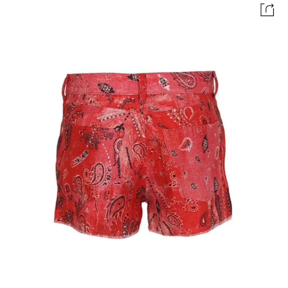 IRO • Shorts • Omiandato • Shorts • Linen • Bandana • 40 • Red • Paisley - Image 3
