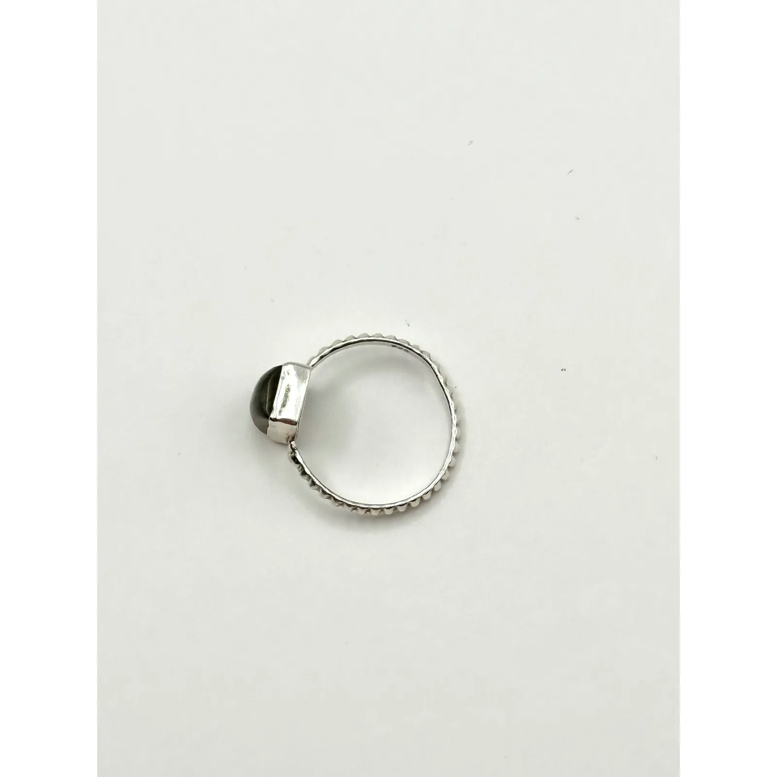 Labradorite Sterling Silver Dainty Ring Size 5.25 - Image 8