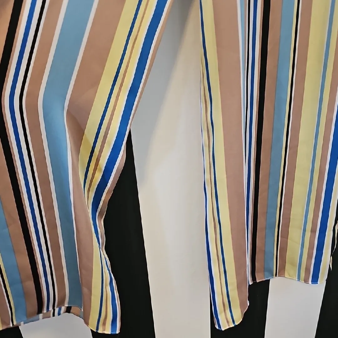 Favorite Daughter Multicolor Wide Leg Pants Blue Size XS - Image 3