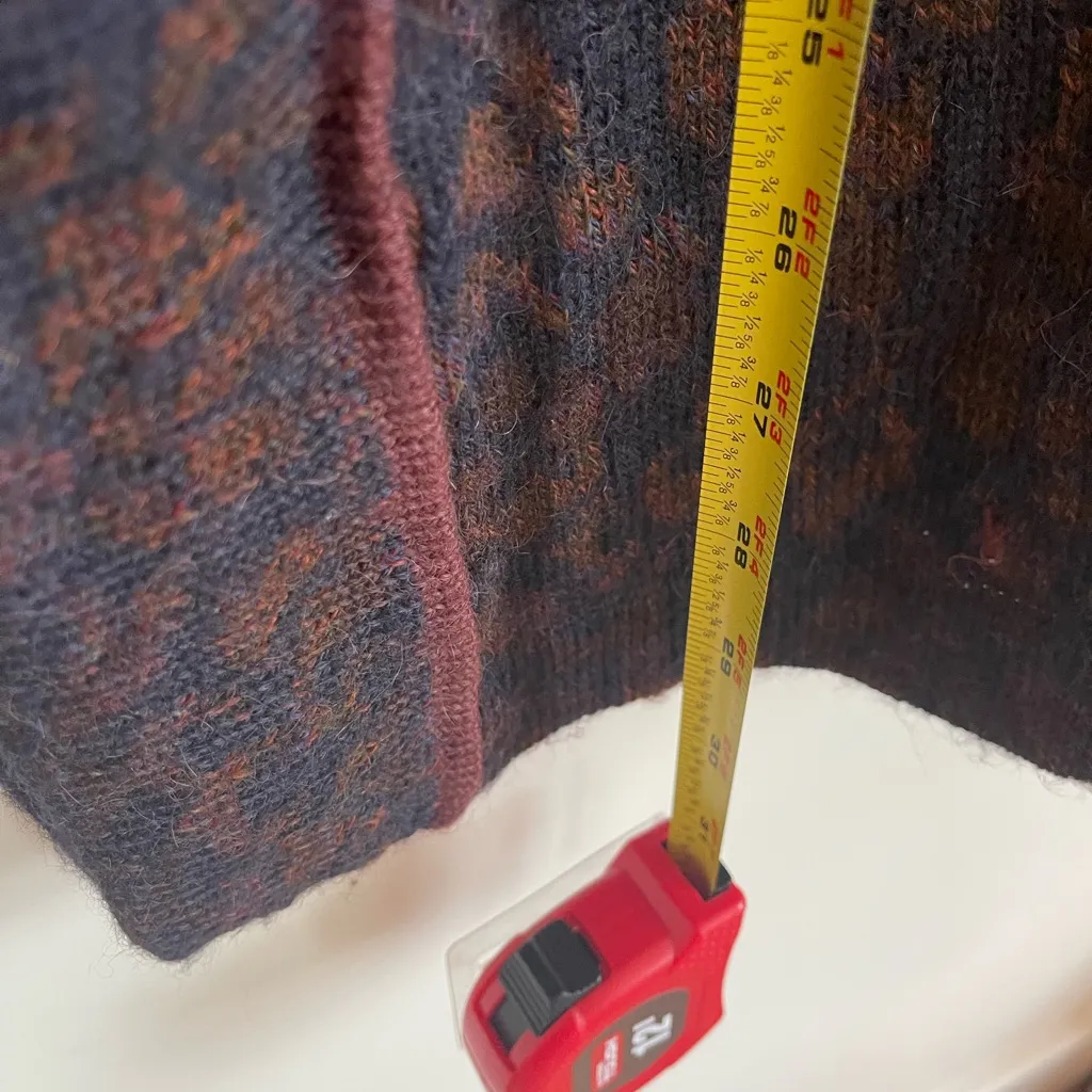 Peruvian Connection 100% Alpaca S Kimono Sweater Tribal Bolivia Artsy Lagenlook - Image 8