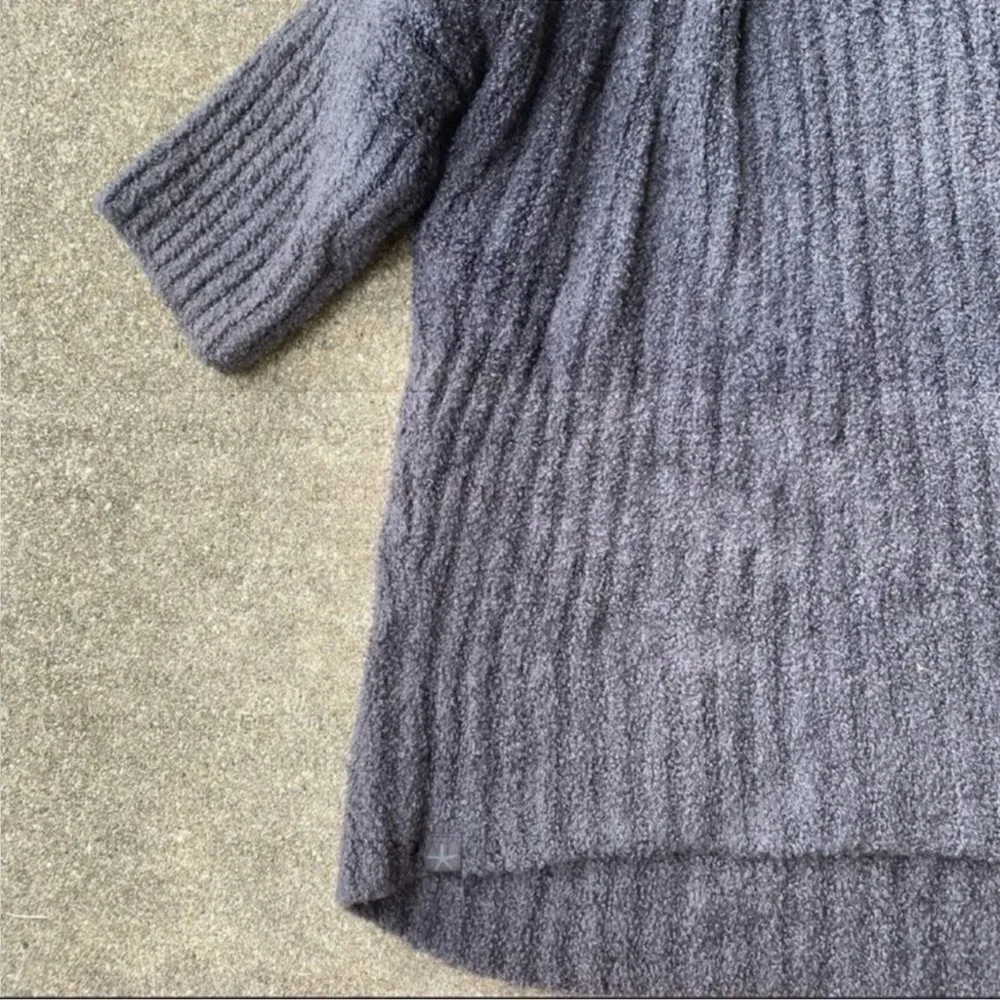 Barefoot Dream Cozychic Lite Ribbed Shrug Cardigan Womens Small Medium Brown - Image 3