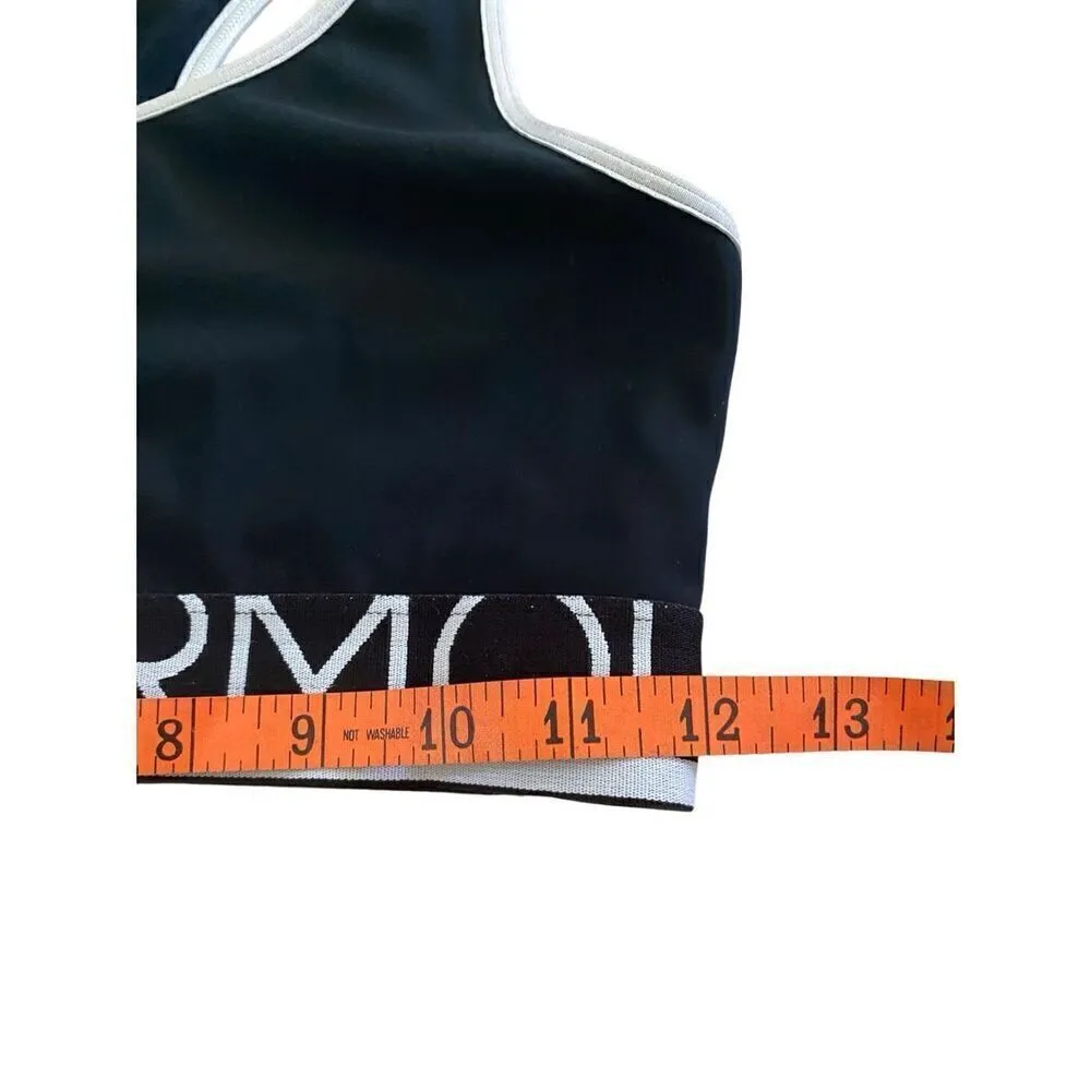 Under Armour Racerback Sports Bra Athleisure Workout Yoga Sporty - Image 10