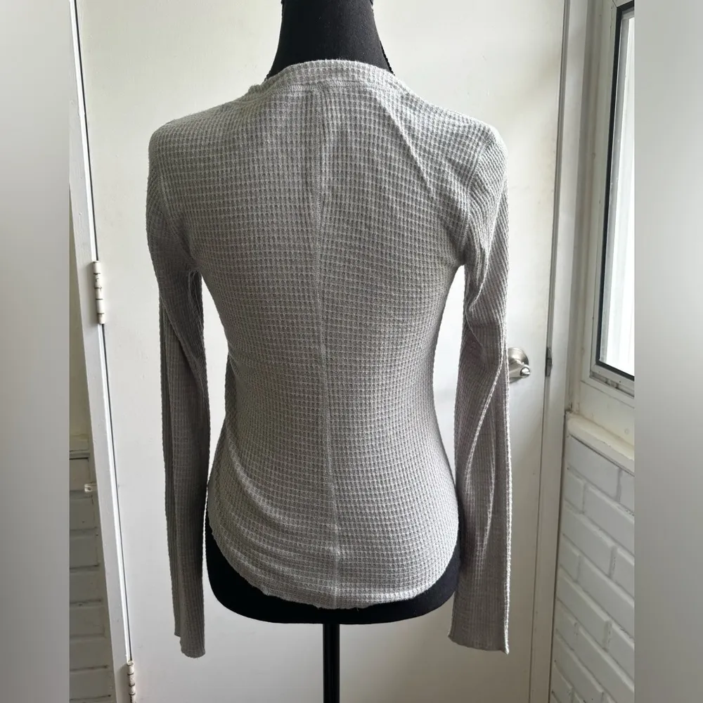 Free People  Intimately On‎ A Cloud Thermal Henley medium layered cottagecore - Image 7