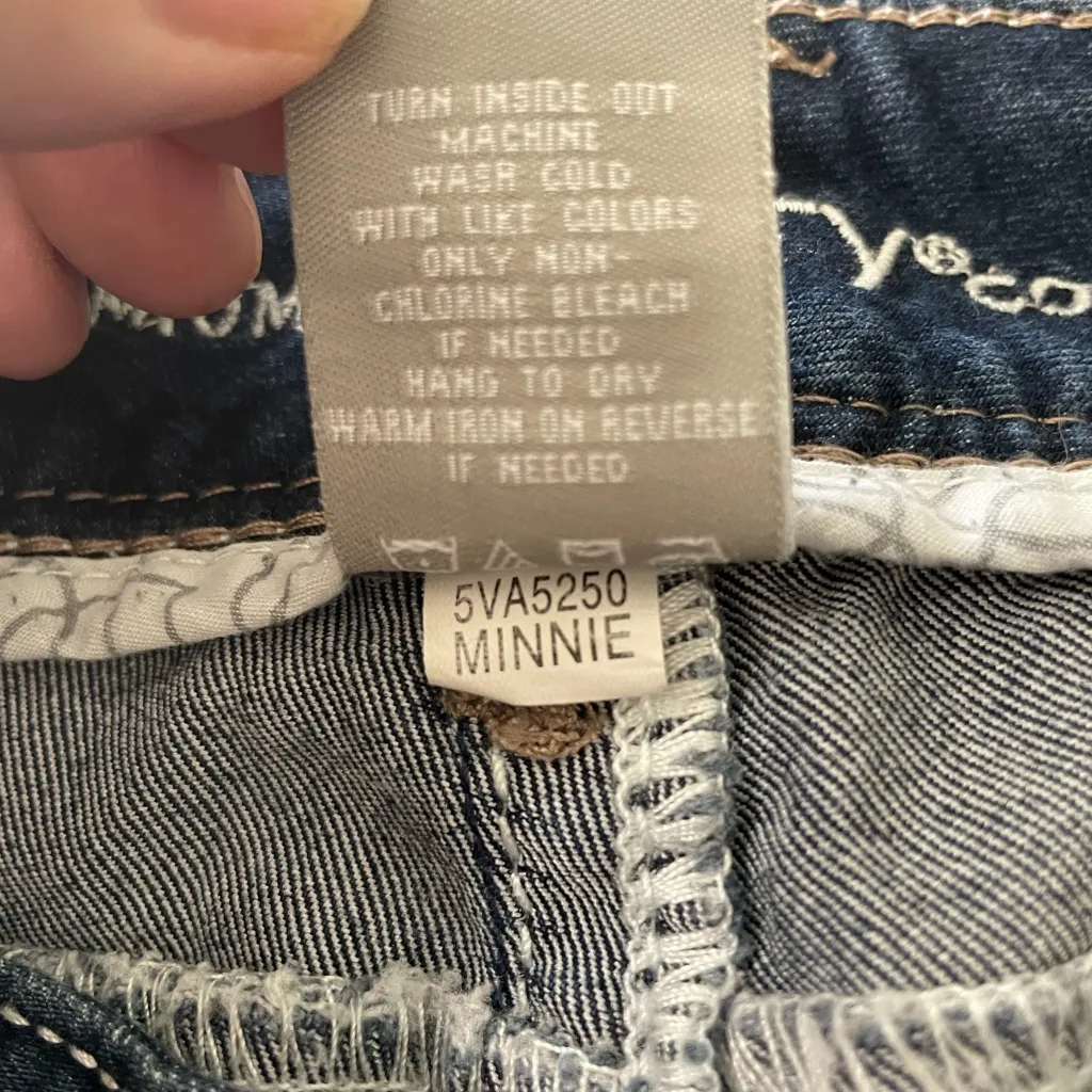 Vanity Dark Blue Women's Capri jeans Size 32 - Image 11