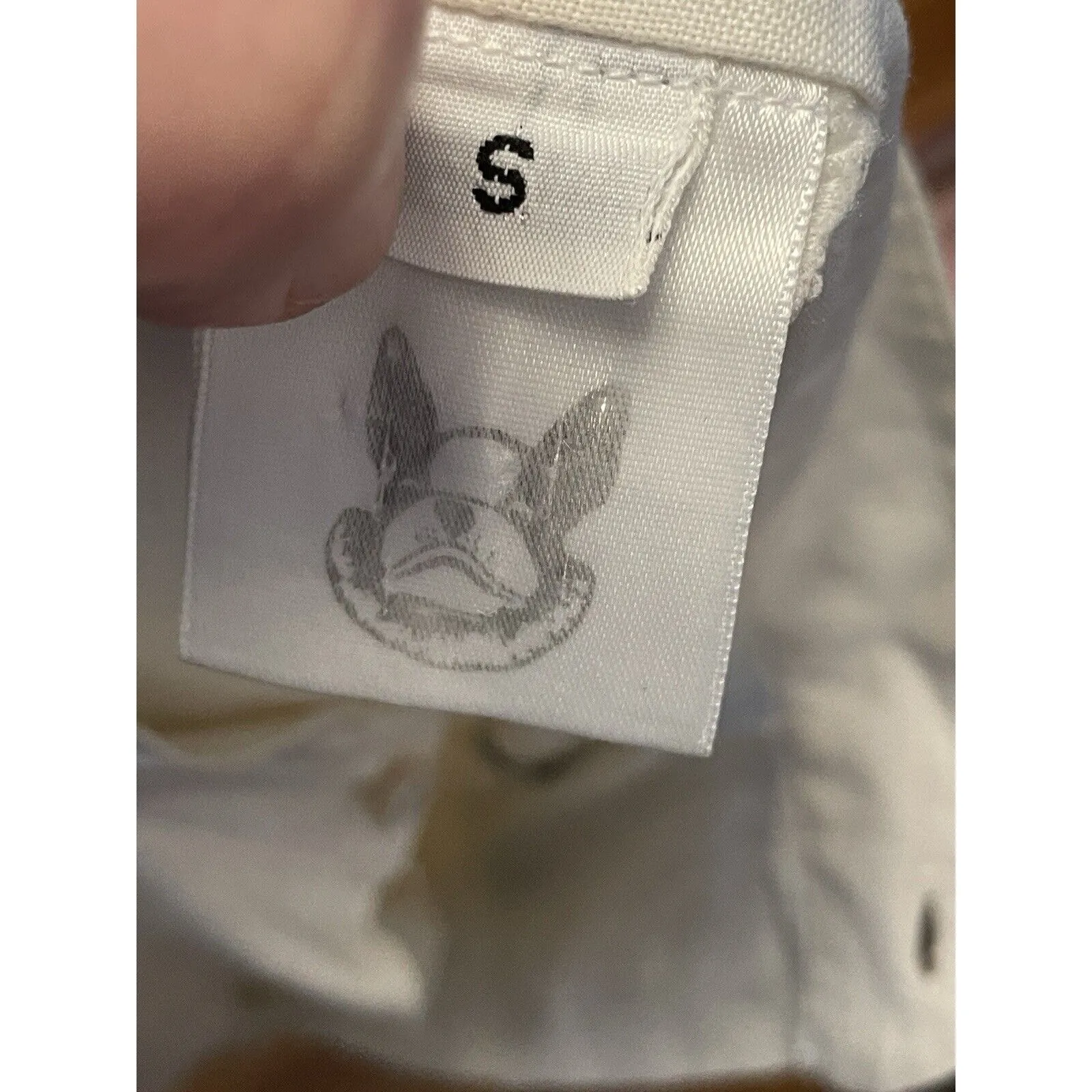 Vintage 1990s Hey Max! Linen Tunic Button Up Shirt‎ Women Size Small Art To Wear White - Image 4