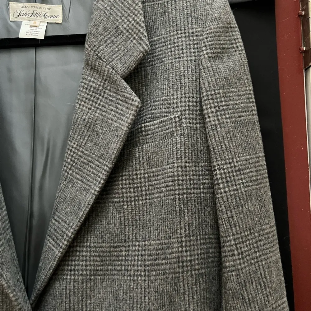 Saks 5th Avenue Vintage Saks Fifth Avenue wool blazer - Image 3