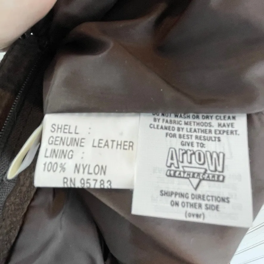 Vakko Sport Genuine Suede High Waist Pants Women’s Small – Chocolate Brown Size 8 - Image 5