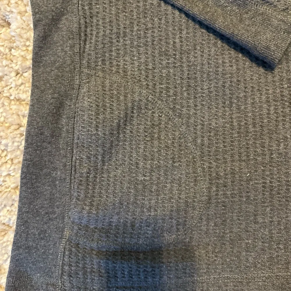 Soft Surroundings Gray Cowl Neck Knit Hoodie with Pockets Size Small - Image 11