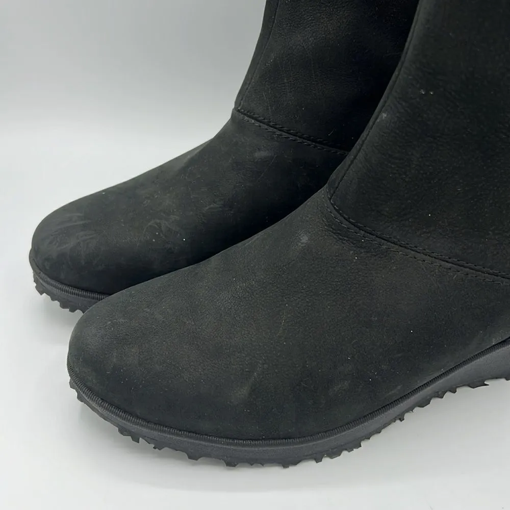 Eddie Bauer Lodge Wedge Boot / Black / SZ 9.5 B50 - Image 3