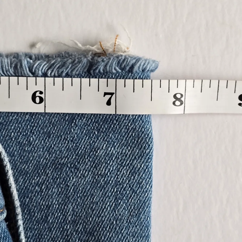 J. Crew Billie Blue Denim 10" Demi Boot Crop Size 26 - Image 10