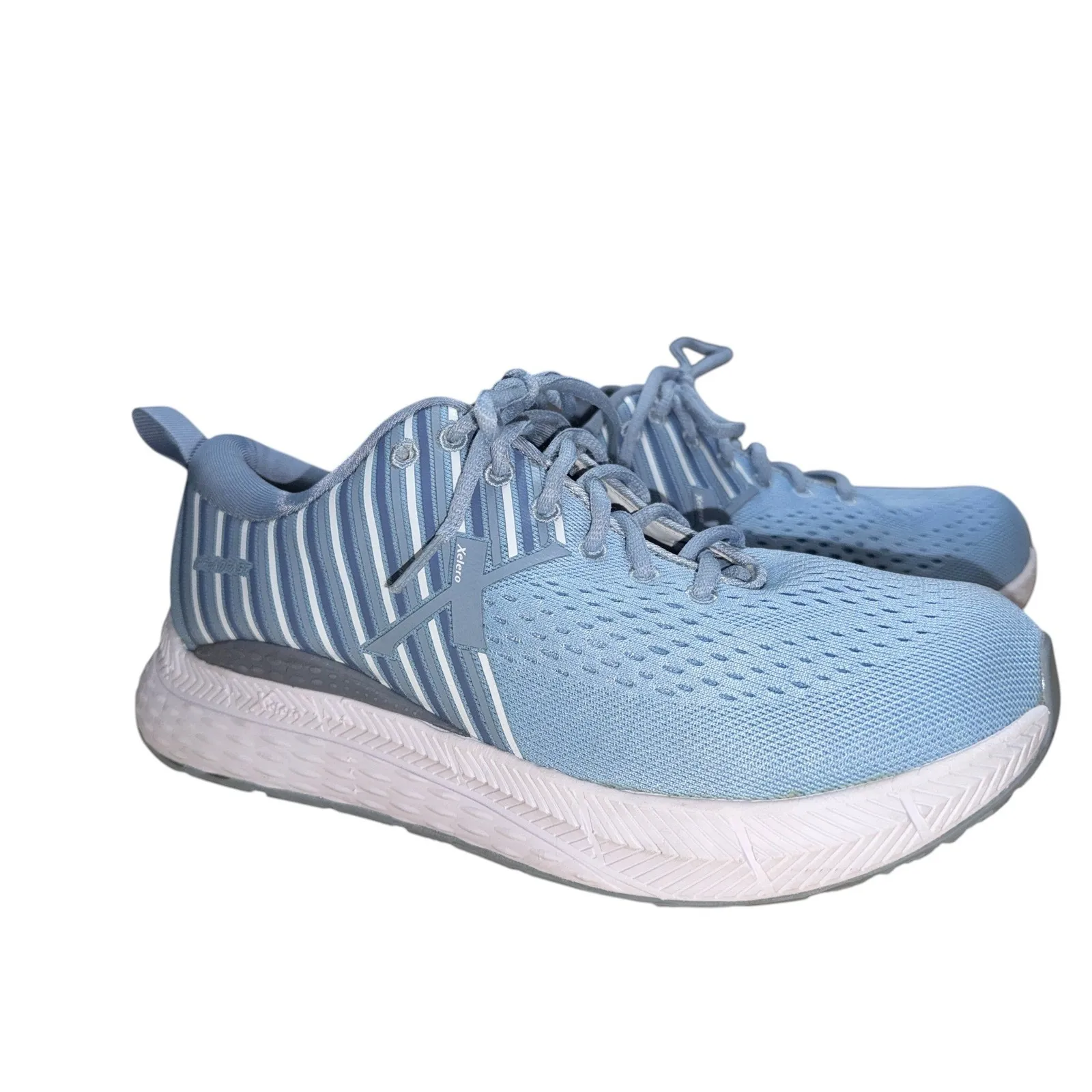 EUC Xelero Steadfast Women's Light Blue/White X96036XW Size 9.5/41 Extra Wide Blue - Image 2