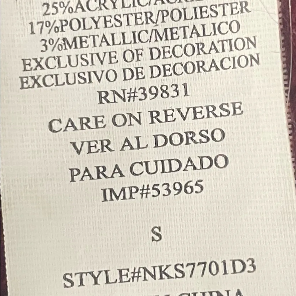 Rewind‎ Burgundy Knit Top - Image 5