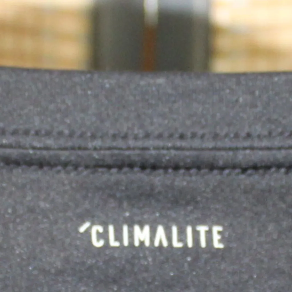 Adidas Black Soccer Climalite Athletic Cropped Tee - Image 3