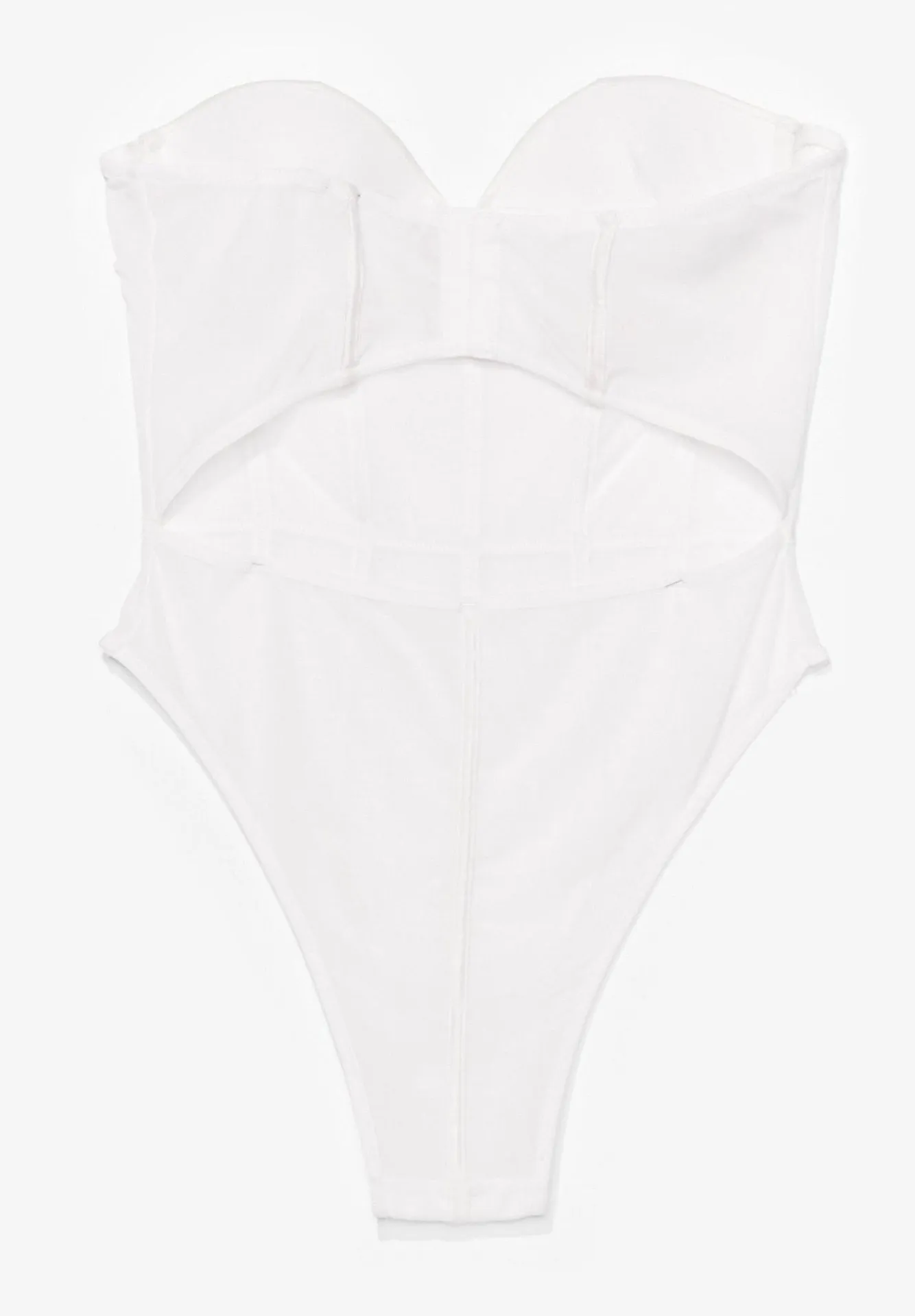 Nasty Gal Corset White - Image 4