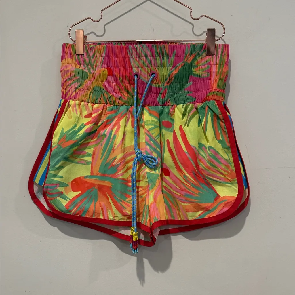 Farm Rio  Multicolor Women's Athletic Shorts.  Size Medium - Image 3