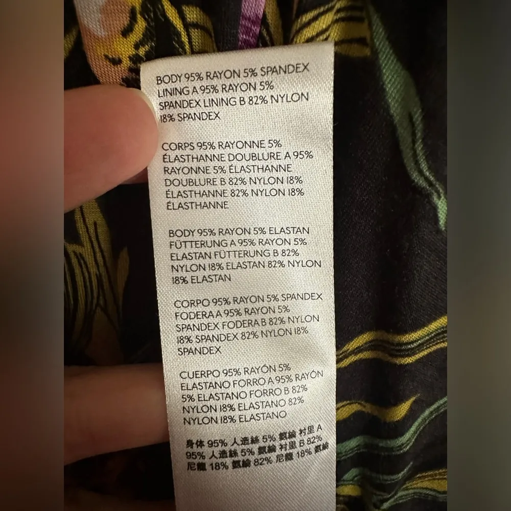 Anthropologie Maeve Gabriela Ruffled Asymmetrical Maxi Midnight Floral. - Image 5